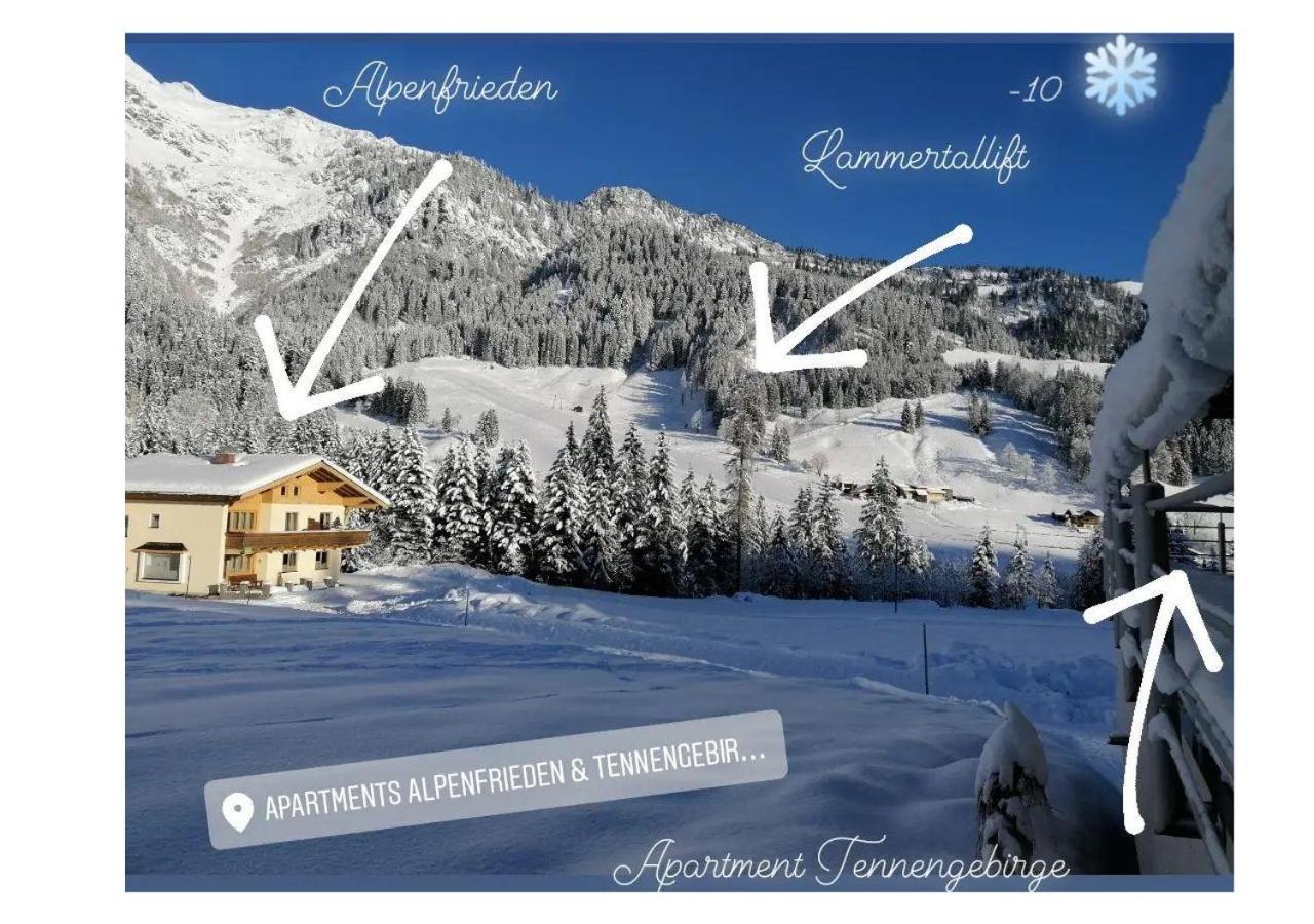 Apartment Tennengebirge Sankt Martin am Tennengebirge Eksteriør bilde